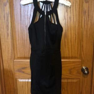 Black cocktail dress